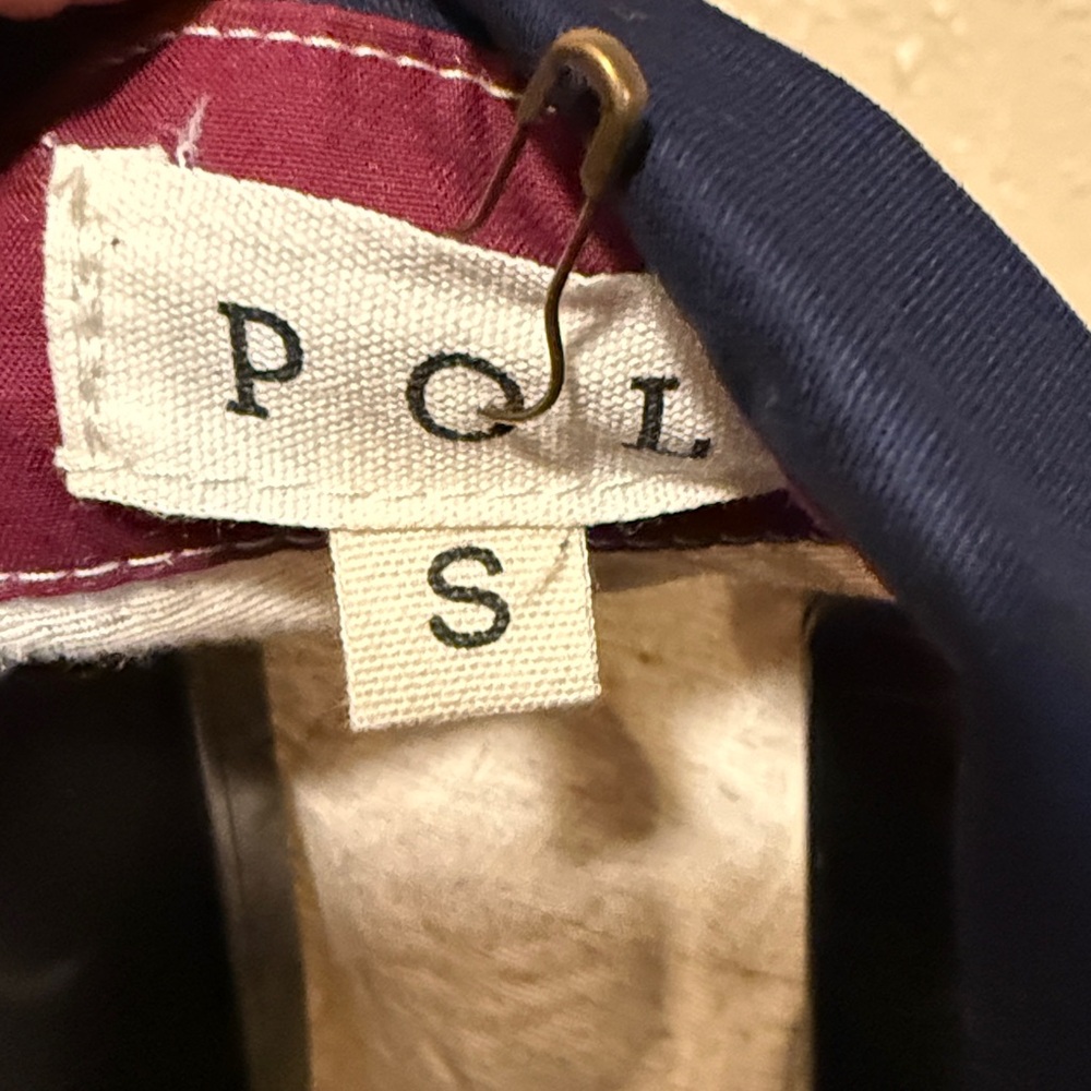 Pol Boho Textured Distressed Patchwork Button Dow… - image 7